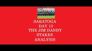 The Jim Dandy Stakes Analysis  72923 [upl. by Minny]