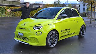 Abarth 500e 2024 InDepth Review [upl. by Fredenburg179]