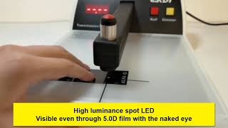 LCNDT DT 300 Densitometer Demo Video New [upl. by Nomzaj]