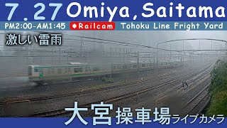 【LIVE】大宮操車場ライブカメラ 20240727 1400 OmiyaSaitamaJapan railcam [upl. by Stearn791]