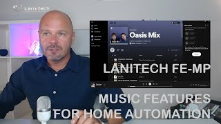 Sound features for home automation Larnitech Mediapoint FEMP [upl. by Aznola]