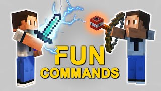 3 FUN Minecraft Commands You Should Try 121 [upl. by Sillig]