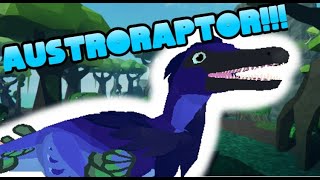 AUSTRORAPTOR JOINS PREHISTORIA  Austroraptor Showcase Roblox Prehistoria Part 12 [upl. by Tsui]