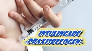 Insulininjektion mit dem Pen  Schritt für Schritt  Pflege Kanal [upl. by Uahc]