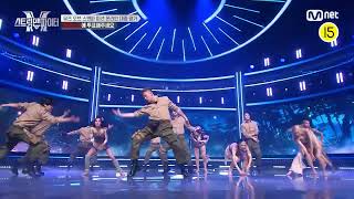 STREET MAN FIGHTER EP 9 MBITIOUS  LA CHICA muse of SMF  mnet [upl. by Anivid]