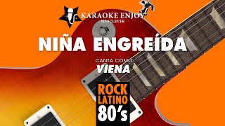 Niña Engreída 💅 Viena Versión 🎤 Karaoke [upl. by Bonita903]