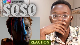 Omah Lay  soso Reaction Official Music Video  LORD HELP OMAH LAY [upl. by Einwahr663]