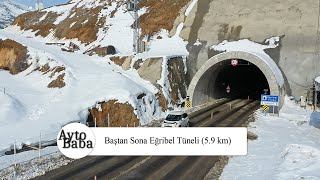 Karadenizi İç Anadoluya Bağlayan Baştan Sona Eğribel Tüneli 59 km [upl. by Eelanaj]