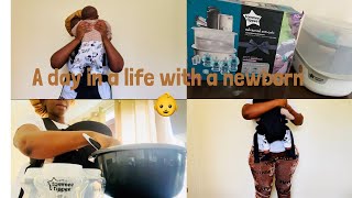 A REALISTIC DAY IN MY LIFE WITH A NEWBORN  HOW TO USE A TOMMEE TIPPEE ADVANCED ELECTRIC STERILISER [upl. by Anujra]