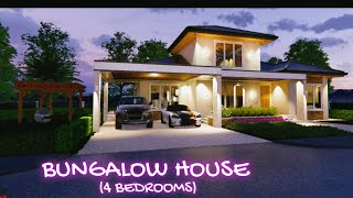 4 BEDROOMS BUNGALOW HOUSE  17M X 14M [upl. by Aurelie]