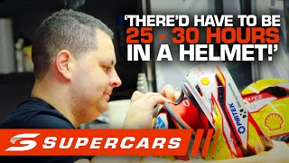 Insider look into creating a championship worthy helmet  Supercars 2020 [upl. by Assyral342]