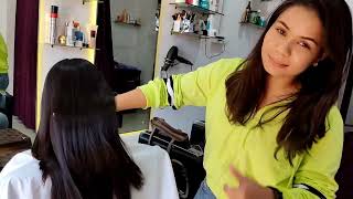 Difference between straightening and smoothing  advantage and disadvantage loreal hair bridal [upl. by Plunkett]