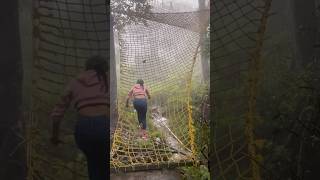 🕷️🏞️ SpiderMan Fun Climbing a Net in Wayanad  Adventure and Play [upl. by Karlene877]