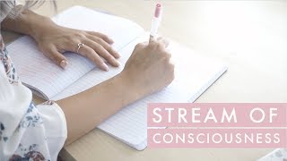 Journaling How to Write Stream of Consciousness ✏️ [upl. by Adest]