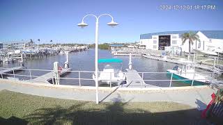 Live Florida Streaming Cam  Four Winds Marina  Pine Island  Bokeelia florida webcam [upl. by Stanhope612]