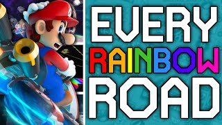 The Legacy of Rainbow Roads in Mario Kart  Level By Level [upl. by Toney]