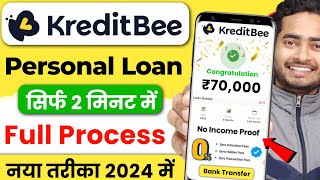 kreditbee loan kaise le 2024  kreditbee loan app review  kreditbee loan  loan app fast approval [upl. by Eiliak]