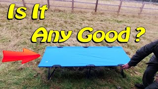 Hi Gear Single Folding Camp Bed  Field Test amp Review [upl. by Garlen948]