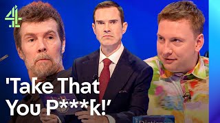 NEW Rhod Gilbert amp Joe Lycett Give Jimmy Carr A Run For His Money  Cats Does Countdown  Channel 4 [upl. by Affay]