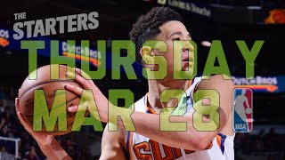 NBA Daily Show Mar 28  The Starters [upl. by Neral]