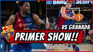 🔥🏀ACB BARÇA VS GRANADA9165 PRIMER SHOW EN EL PALAU [upl. by Ivets713]