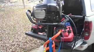 Briggs amp Stratton 5hp outboard [upl. by Ynes]