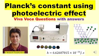 Plancks constant Experiment Photoelectric Effect Stopping Potential Filters Photo Cell [upl. by Aneekat663]