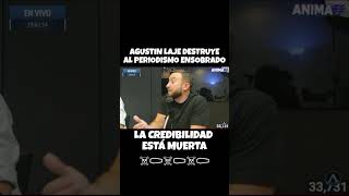 AGUSTÍN LAJE ATENDIÓ A LOS PERIODISTAS ENSOBRADOS LLA VLLC javiermilei [upl. by Garreth]