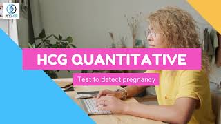 HCG  Human Chorionic Gonadotropin Test  My Lab Solution [upl. by Eoin]