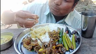 oma bedor najwng tharun enjor bhaja eating Mukbang [upl. by Gilson784]