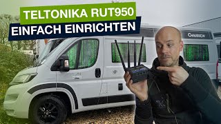 Teltonika RUT950 einrichten  WLAN amp LTE deutsch [upl. by Sirahc871]