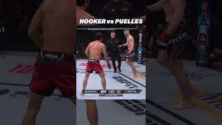 Hooker vs Puelles Was a Weird Fight mma ufc [upl. by Sackey54]