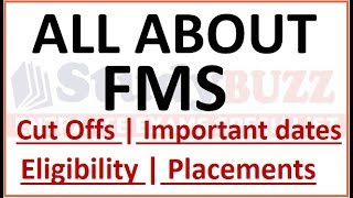 All about FMS  Important dates  Cut offs  Selection Criteria Placements [upl. by Ishmul677]