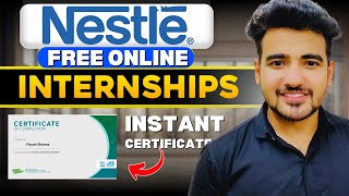 Free Online Internship  Earn 10kmonth  Free Training For Students  Nesternship Nestle Internship [upl. by Eelyrag722]