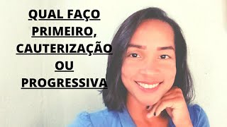 O QUE FAZER PRIMEIROcauterização ou progressivaCauterização é químicamari santtos [upl. by Ttenna471]