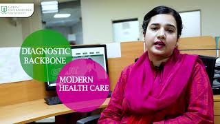 Ms Anum Fazal  Radiology Department  Green International University Lahore studyatgiu [upl. by Moorish]