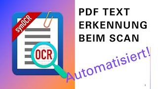 PDF Scans durchsuchen OCR PDF Texterkennung automatisieren mit synOCR auf Synology NAS [upl. by Ardekahs]