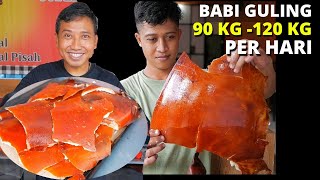 BABI GULING 114 KG  KULIT KRIUK CRUNCHY [upl. by Baxy]