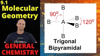 91 VSEPR Theory and Molecular Shapes  General Chemistry [upl. by Aihcrop]