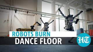 Boston Dynamics robots perform amazing New Year dance video goes viral [upl. by Orth]