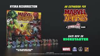 Marvel Zombies  A Zombicide Game Hydra Resurrection Expansion [upl. by Chic]