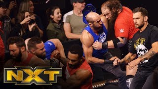 NXT Raw and SmackDown Superstars engage in melee WWE NXT Nov 20 2019 [upl. by Esertak]