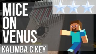 How to play Mice on Venus Minecraft Hard by C418 on Kalimba Tutorial [upl. by Rosamund132]