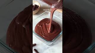 2 INGREDIENT CHOCOLATE MOUSSE MADE FROM LEFT OVER RICE shorts [upl. by Tirrell]