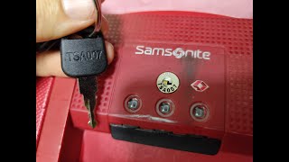 How to Open Samsonite Suitcase Lock when you Forgot Combination [upl. by Preciosa]