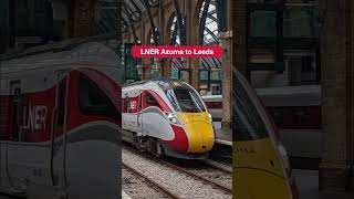 🇬🇧 Network Rail LNER Azuma to Leeds station announcement [upl. by Eeral109]