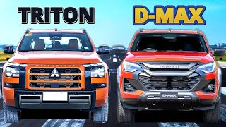 Mitsubishi Triton 2024 vs Isuzu DMax 2024 [upl. by Link]