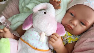 Llorens Reborn Baby Doll Dressing [upl. by Sotos667]