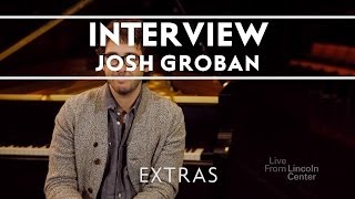 Josh Groban  Rapid Fire Interview Extras [upl. by Nebra]