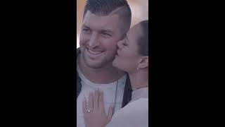 Tim Tebow proposal video to Ms Universe DemiLeigh NelPeters [upl. by Dinsmore]